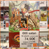 666 Satan - 19 volumi - serie usata in ottime condizioni - serie completa