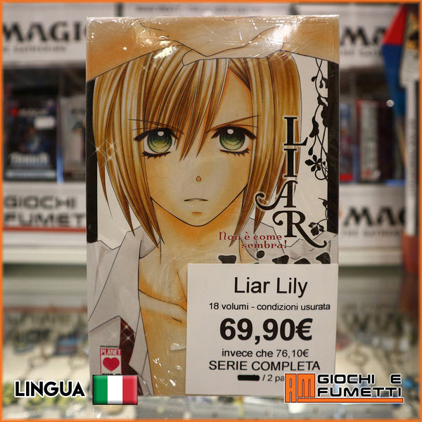 Liar Lily - Usurata - 18 volumi - serie completa