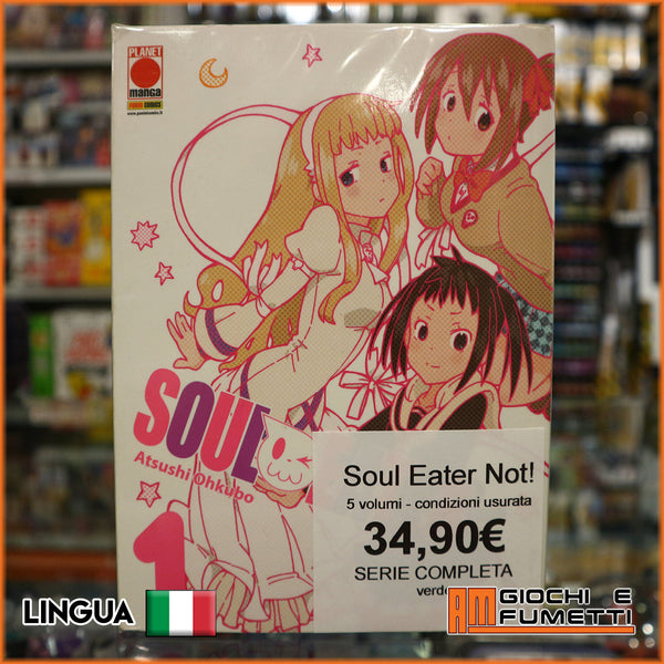 Soul Eater Not! - usurata - 5 volumi - serie completa