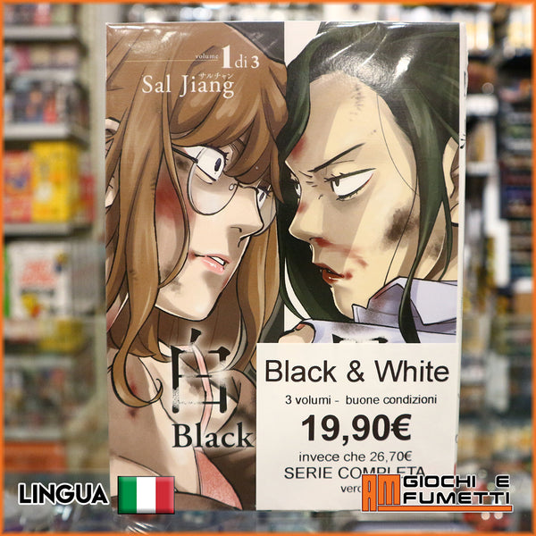 Black & White - buone condizioni - 3 volumi - serie completa