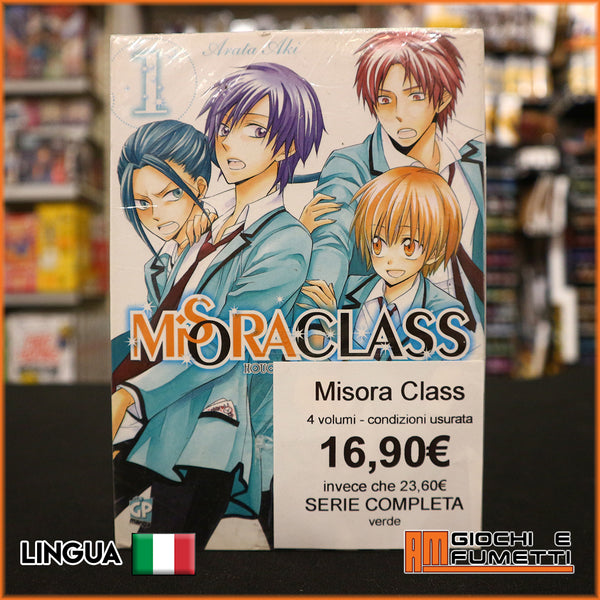 Misora Class - leggermente usurata, quasi pari al nuovo - 4 volumi - serie completa