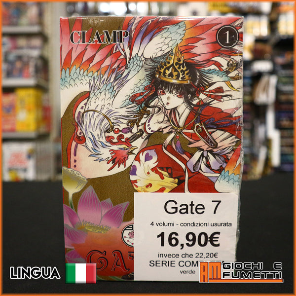 Gate 7 -  leggermente usurata - 4 volumi - serie completa