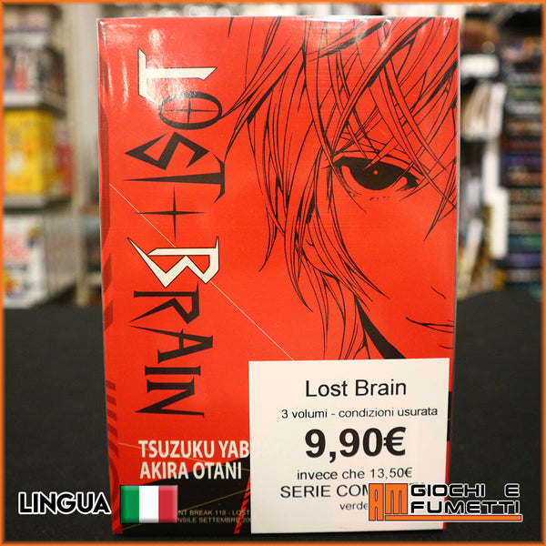 Lost Brain - usurata - 3 volumi - serie completa