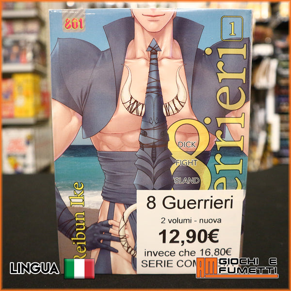 8 Guerrieri - nuova - 2 volumi - serie completa