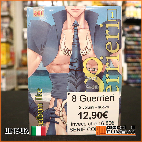 8 Guerrieri - nuova - 2 volumi - serie completa