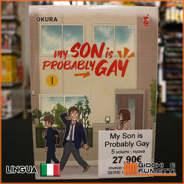 My Son is Probably Gay - nuova - 5 volumi - serie completa