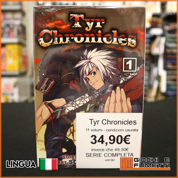 Tyr Chronicles - usurata - 11 volumi - serie completa