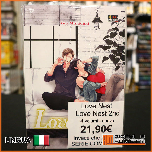 Love Nest + Love Nest 2nd - nuova - 4 volumi - serie completa