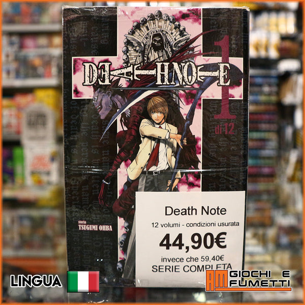 Death Note - usurata - 12 volumi - serie completa