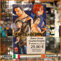 Black Clover Quartet Knights - Serie completa - 6 volumi - Nuova