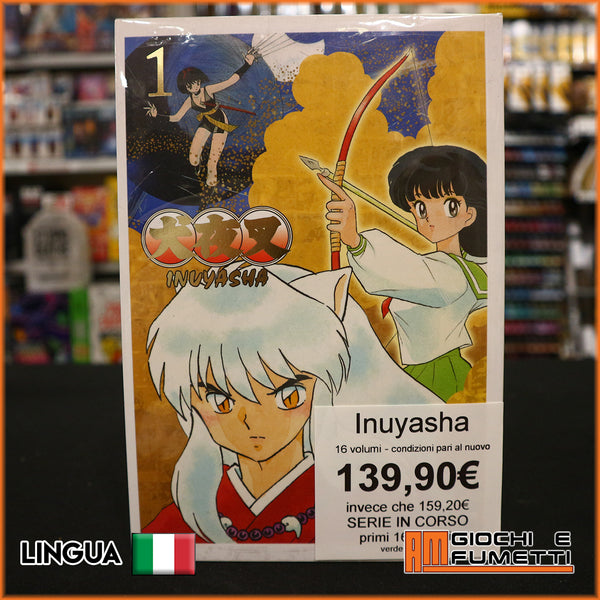 Inuyasha - pari al nuovo - 16 volumi - serie in corso