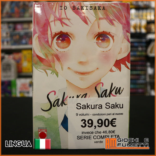 Sakura Saku - pari al nuovo - 9 volumi - serie completa