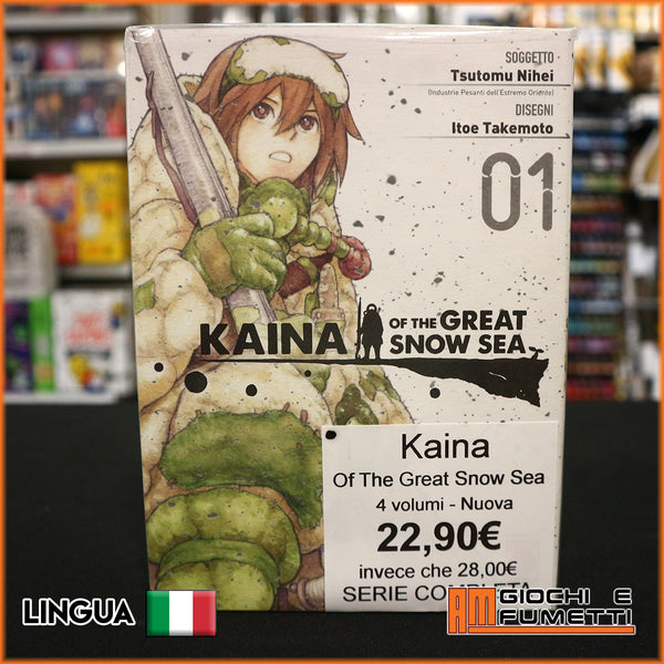 Kaina of the Great Snow Sea - nuova - 4 volumi - serie completa