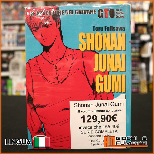 Shonan Junai Gumi - ottime condizioni - 16 volumi - serie completa