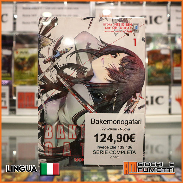Bakemonogatari - nuova - 22 volumi - serie completa