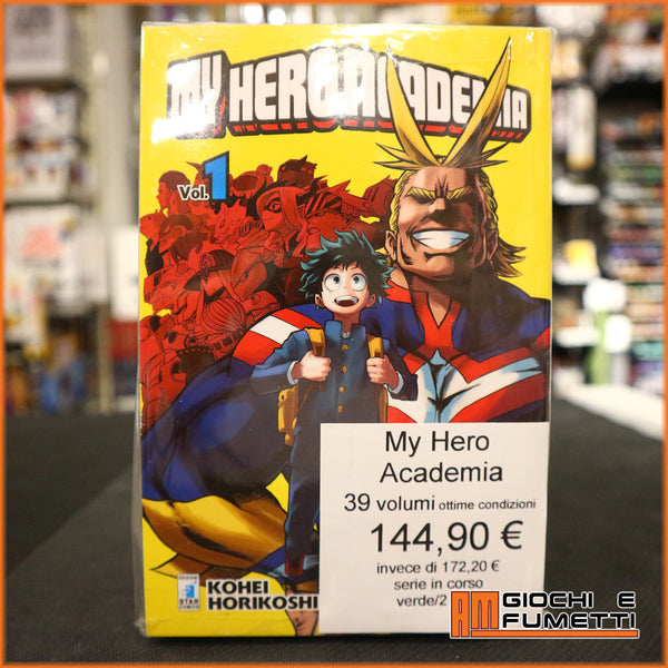 My Hero academia - Usato pari al nuovo - serie in corso, primi 39 volumi