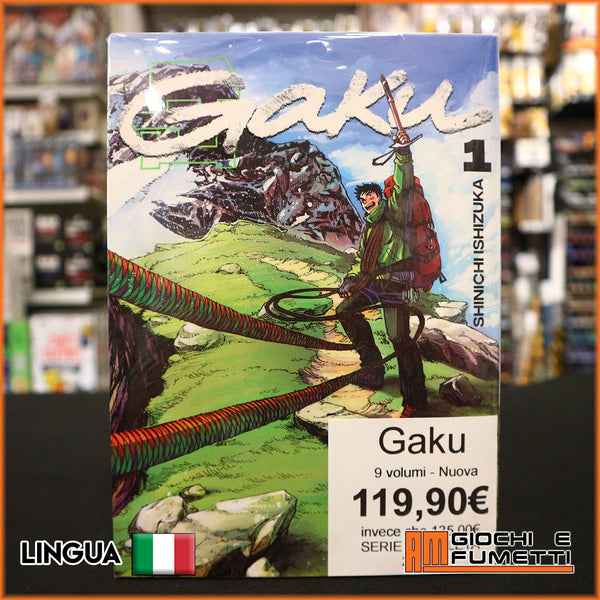 Gaku - nuova - 9 volumi - serie completa