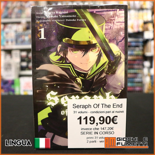 Seraph of the End - condizioni pari al nuovo - 31 volumi - serie in corso