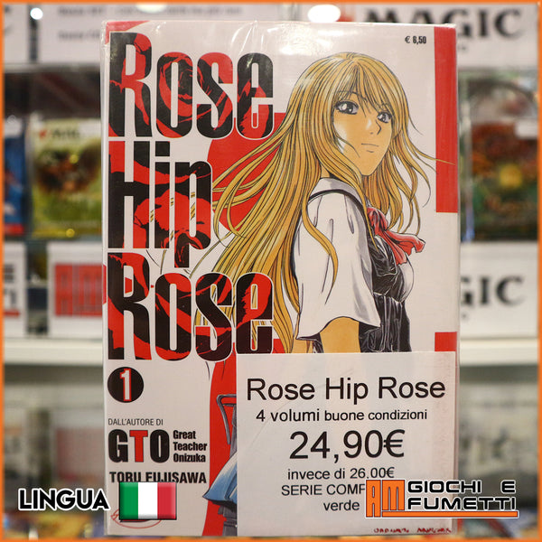 Rose Hip Rose - buone condizioni - 4 volumi - serie completa