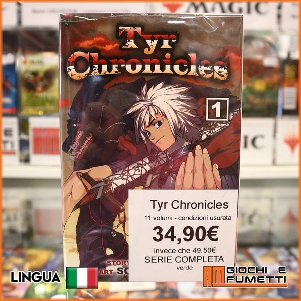 Tyr Chronicles - condizioni usurata - 11 volumi - serie completa
