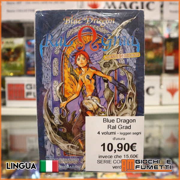 Blue Dragon Ral Grad - leggeri segni d'usura - 4 volumi - serie completa