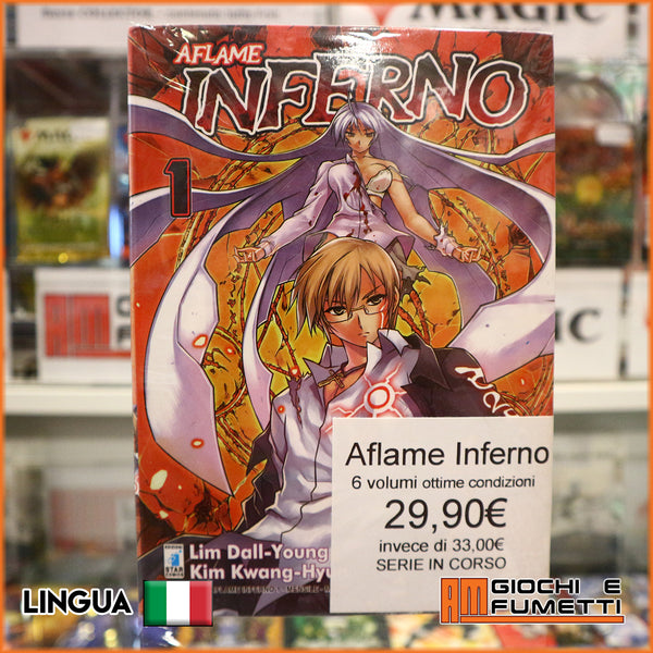 Aflame Inferno - ottime condizioni - 6 volumi - serie in corso