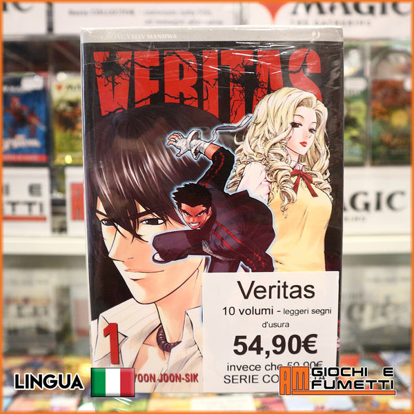 Veritas - leggeri segni d'usura - 10 volumi - serie completa