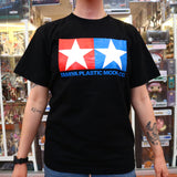 Mini 4WD - T-Shirt Ufficiale Tamiya (Nera, Bianca) 100% cotone