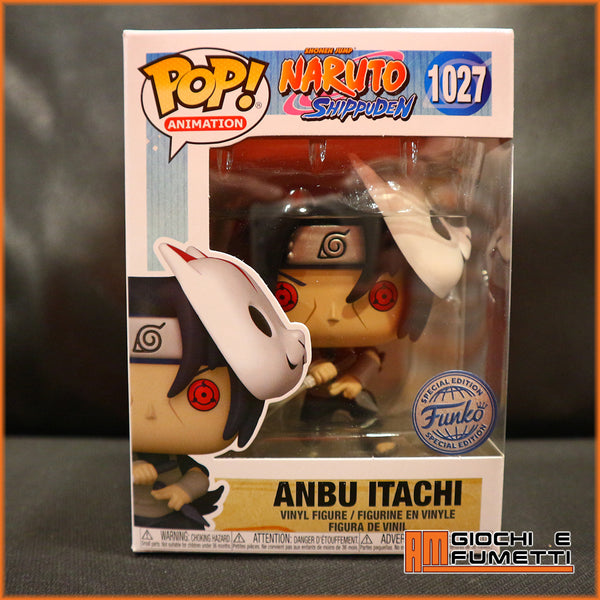 Funko POP ANBU ITACHI 1027 Special Edition! Naruto 9cm