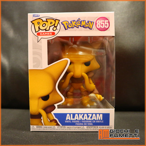 Funko POP ALAKAZAM 855 Special Edition! Pokemon 9cm