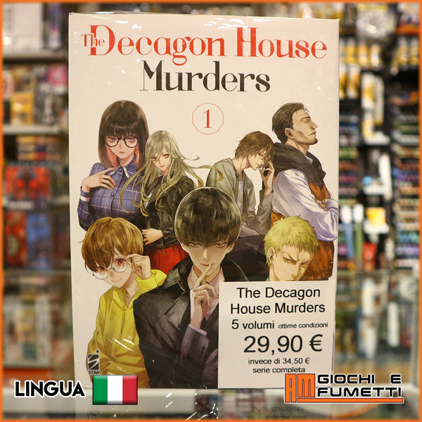 The Decagon house murders - 5 volumi, serie completa