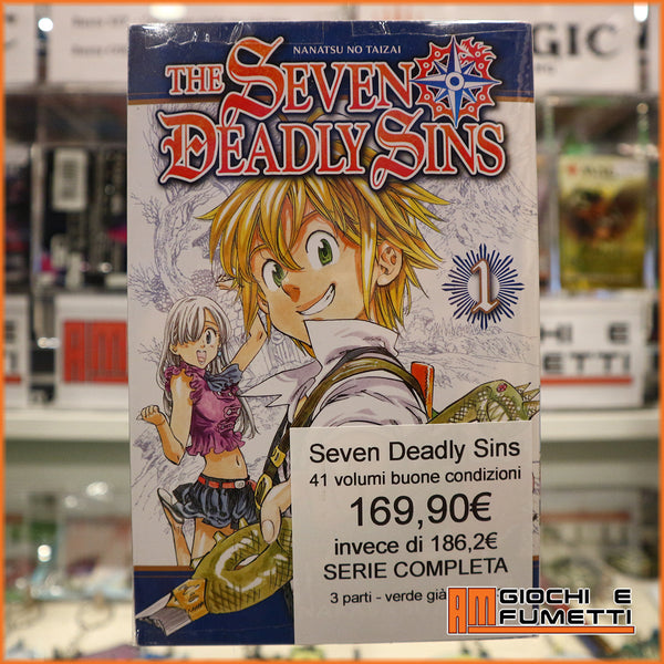 The seven deadly sins, 41 volumi - usata pari al nuovo - serie completa