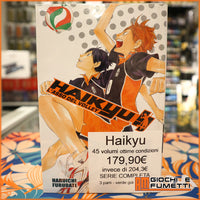 Haikyu l'asso del volley, 45 volumi - usata pari al nuovo - serie completa