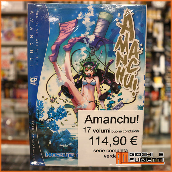 Amanchu - 17 volumi, serie manga completa