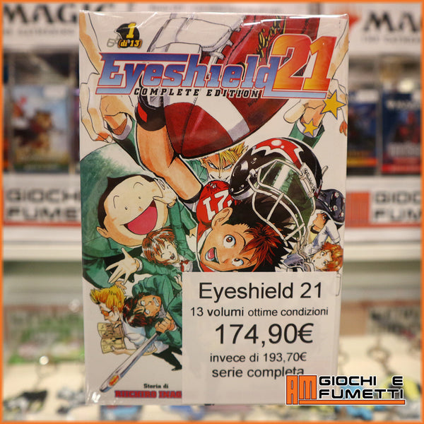 EyeShield 21 - 13 volumi -Nuova - serie completa