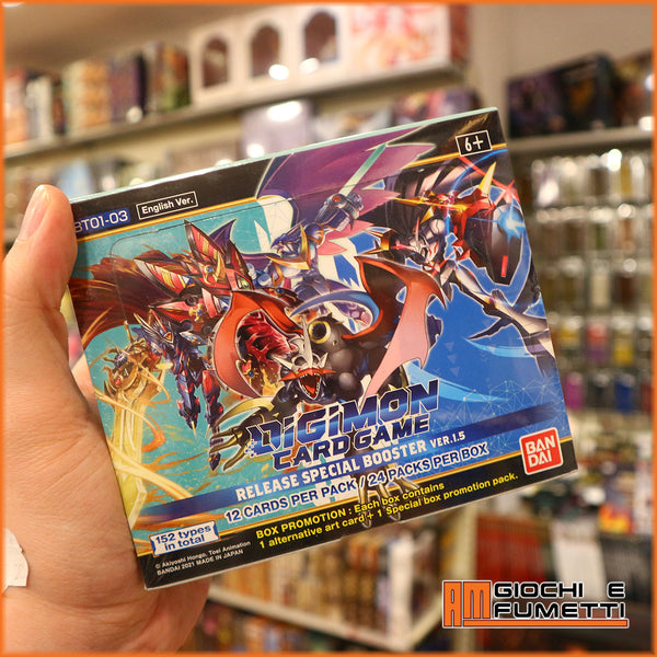 Box 24 buste -  Special Booster v1.5 - ING - Digimon Card Game