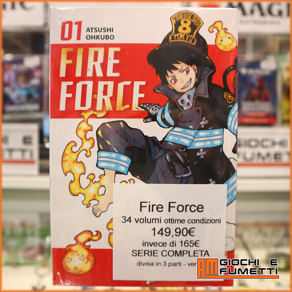 Fire Force - 34 volumi - di seconda lettura - serie completa