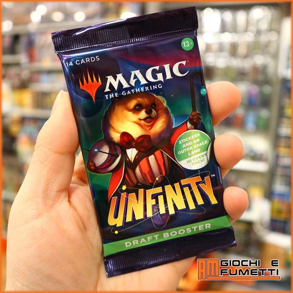 Unfinity - bustina 15 carte Draft Booster ENG - Magic the Gathering