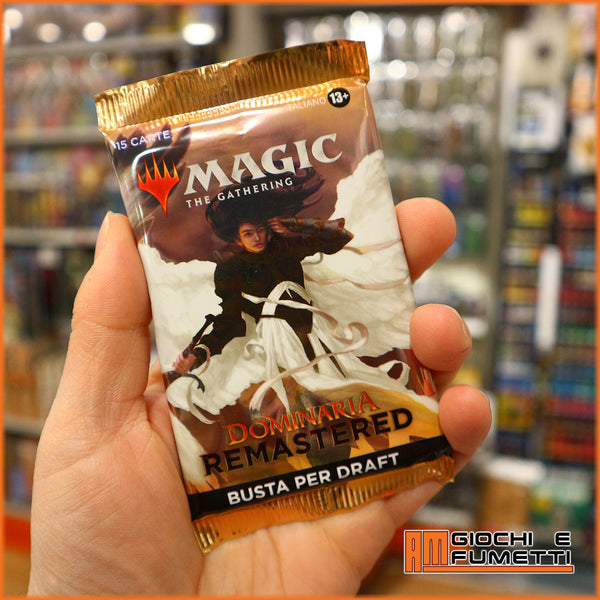 Dominaria Remastered - bustina 15 carte Draft Booster ITA - Magic the Gathering