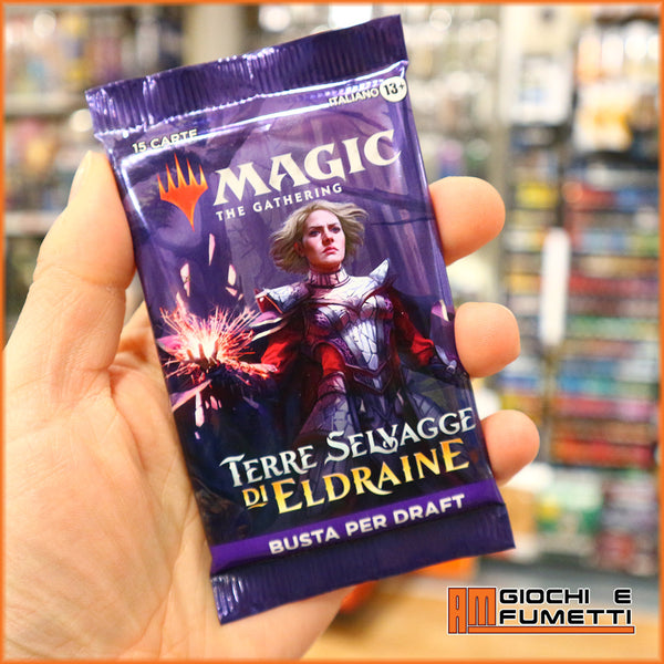 Terre Selvaggie di Eldraine - bustina 15 carte Draft Booster ITA - Magic the Gathering