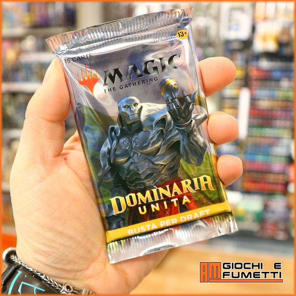 Dominaria Unita - bustina 15 carte Draft Booster ITA - Magic the Gathering