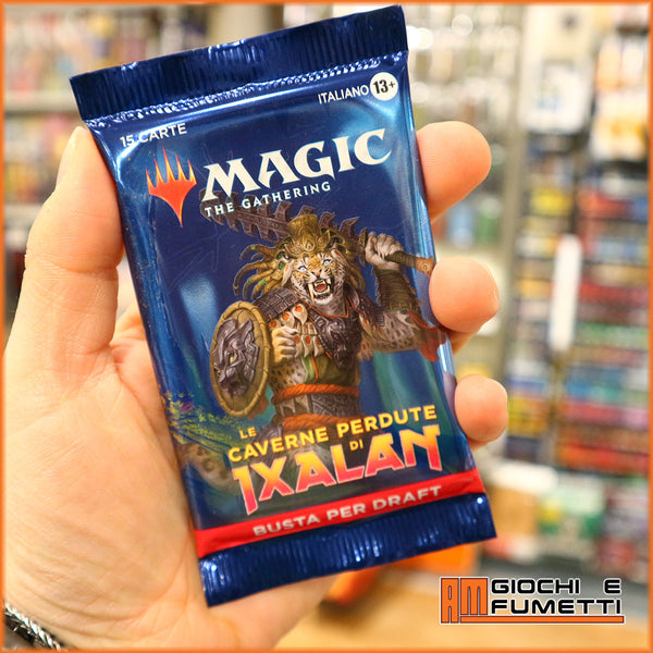 Le Caverne Perdute di Ixalan - bustina 15 carte Draft Booster ITA - Magic the Gathering