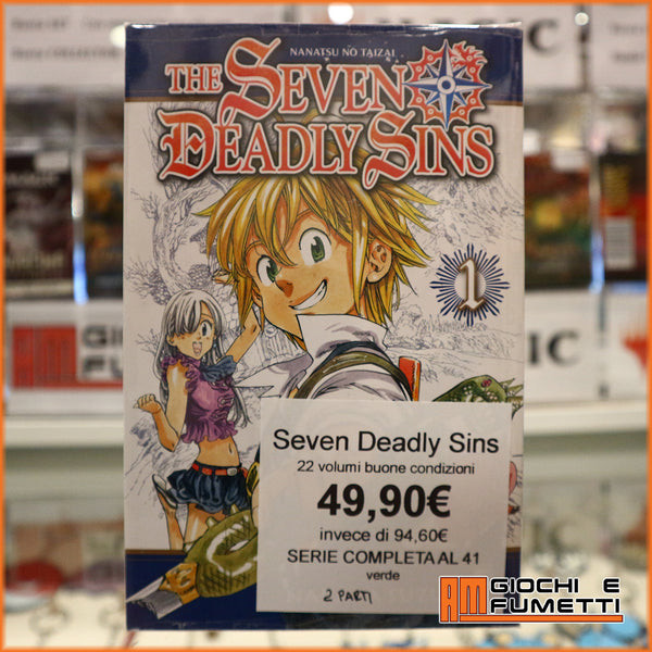 Seven Deadly Sins - 22 volumi - Buone Condizioni - serie in corso