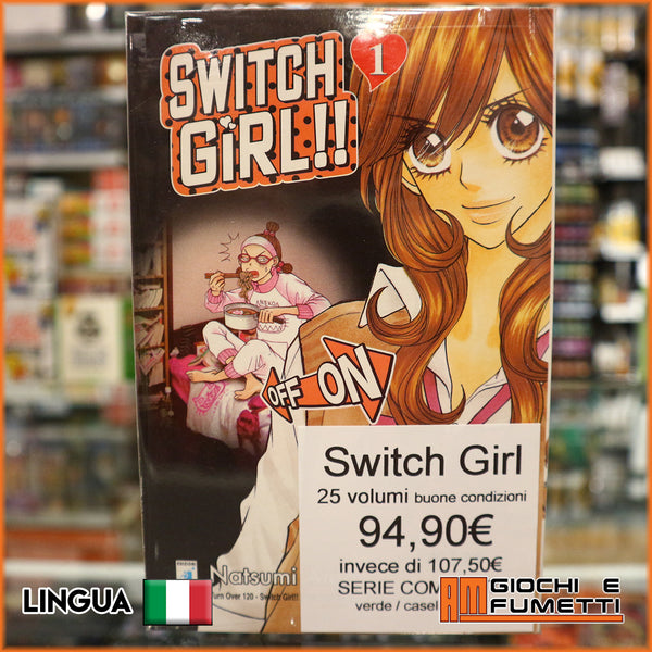 Switch Girl - 25 volumi - di seconda lettura- serie completa