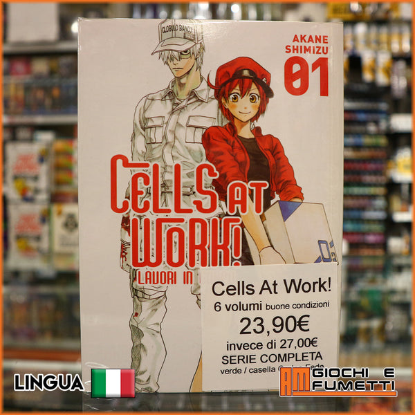 Cells at work - 6 volumi - di seconda lettura - serie completa