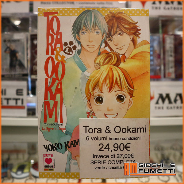 Tora & Ookami - Buone Condizioni - 6 volumi - serie completa