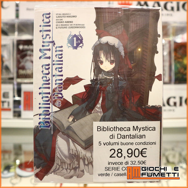 Bibliotheca Mystica di Dantalian - Buone Condizioni - 5 volumi - serie completa