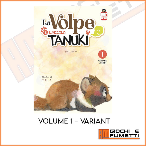 LA VOLPE E IL PICCOLO TANUKI VOL.1 - VARIANT - (Pre-vendita)