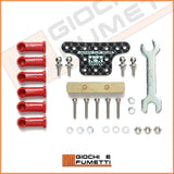 Mini 4WD - HG Mass Damper Set w/Ball Connectors (Block Weight/Carbon Plate) J-Cup 2025 Limited Edition - TA95180