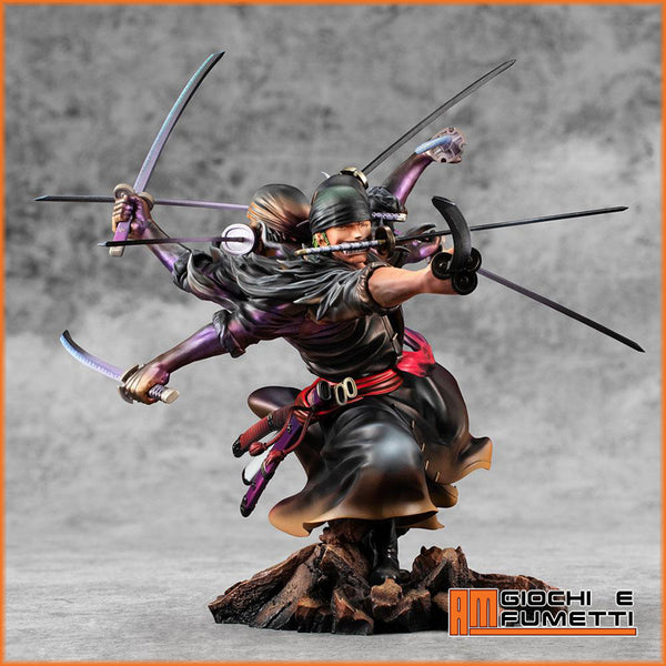 (Pre-vendita) Roronoa Zoro Ver. Demon Spirit Kyuutouryuu Asura 17 cm - One Piece